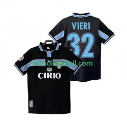 Matchtröjor SS Lazio VIERI 32 Retro 1998 1999 Kortärmad till Herr (2:a ställ)