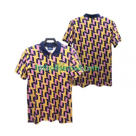 Matchtröjor Skottland Retro 1988 1989 Kortärmad till Herr (3:e ställ)