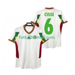 Matchtröjor Senegal CISSE 6 Retro 2002 Kortärmad till Herr (1:a ställ)