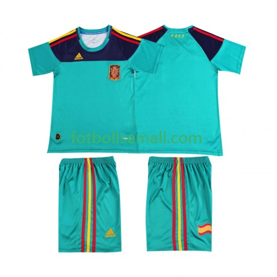 Matchtröjor Spanien Målvaktströja Retro 2010 Kortärmad till Barn (1:a ställ)