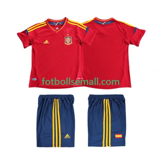 Matchtröjor Spanien Retro 2012 Kortärmad till Barn (1:a ställ)