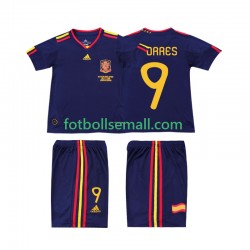 Matchtröjor Spanien TORRES 9 Retro 2010 Kortärmad till Barn (2:a ställ)