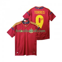 Matchtröjor Spanien TORRES 9 Retro 2012 Kortärmad till Herr (1:a ställ)