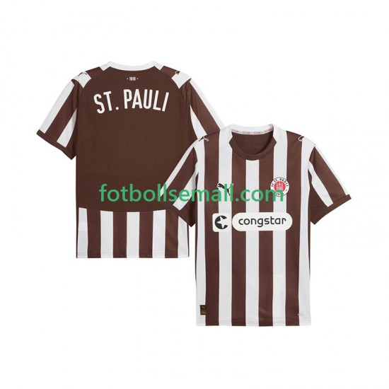 Matchtröjor St. Pauli 2025-2026 Kortärmad till Herr (1:a ställ)