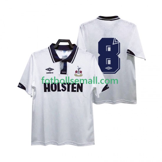Matchtröjor Tottenham Hotspur 8 Retro 1991 1993 Kortärmad till Herr (1:a ställ)