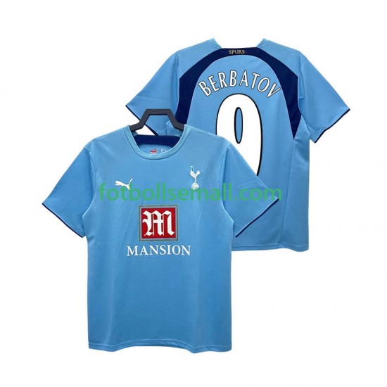 Matchtröjor Tottenham Hotspur BERBATOV 9 Retro 2006 2007 Kortärmad till Herr (2:a ställ)
