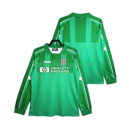 Matchtröjor Tottenham Hotspur Målvaktströja Retro 1997 1999 Långärmad till Herr (1:a ställ)