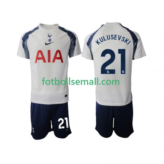 Matchtröjor Tottenham Hotspur Kulusevski 21 2025-2026 Kortärmad till Barn (1:a ställ)