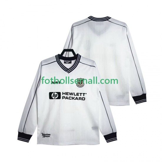 Matchtröjor Tottenham Hotspur Retro 1997 1999 Långärmad till Herr (1:a ställ)