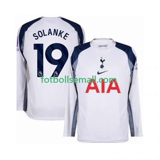 Matchtröjor Tottenham Hotspur Solanke 19 2025-2026 Långärmad till Herr (1:a ställ)