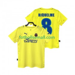 Matchtröjor Villarreal CF RIQUELME 8 Retro 2005 2006 Kortärmad till Herr (1:a ställ)