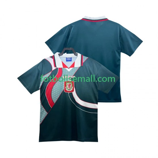 Matchtröjor Wales Retro 1994 1995 Kortärmad till Herr (2:a ställ)