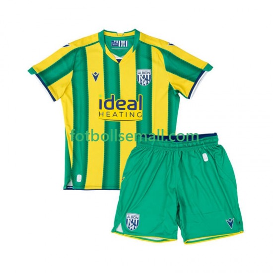 Matchtröjor West Bromwich Albion 2025-2026 Kortärmad till Barn (2:a ställ)