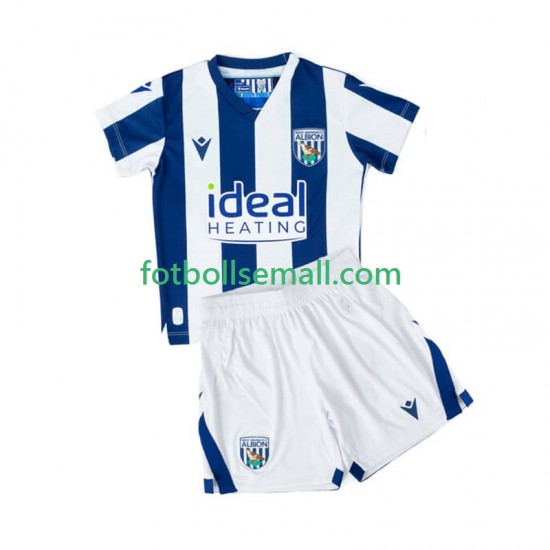 Matchtröjor West Bromwich Albion 2025-2026 Kortärmad till Barn (1:a ställ)