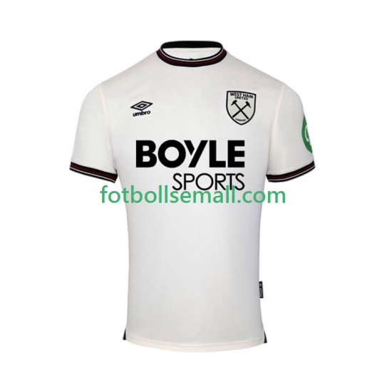 Matchtröjor West Ham United 2025-2026 Kortärmad till Herr (2:a ställ)