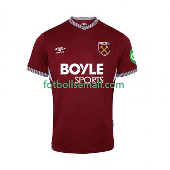 Matchtröjor West Ham United 2025-2026 Kortärmad till Herr (1:a ställ)