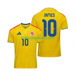 Matchtröjor Colombia James Rodriguez 10 World Cup 2026 Kortärmad till Herr (1:a ställ)