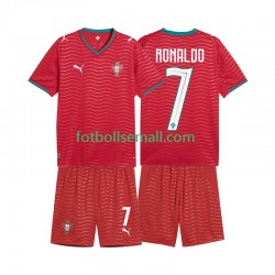 Matchtröjor Portugal Cristiano Ronaldo 7 World Cup 2026 Kortärmad till Barn (1:a ställ)
