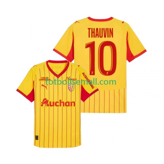 Matchtröjor RC Lens Florian Thauvin 10 2025-2026 Kortärmad till Herr (1:a ställ)