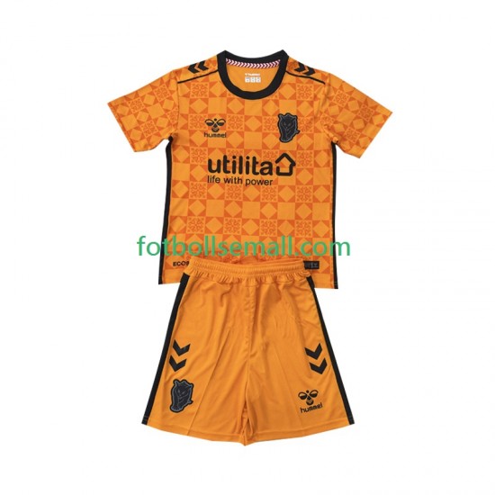 Matchtröjor Målvaktströja Sunderland 2025-2026 Kortärmad till Barn (3:e ställ)