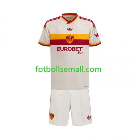 Matchtröjor AS Roma 2026-2027 Kortärmad till Barn (2:a ställ)