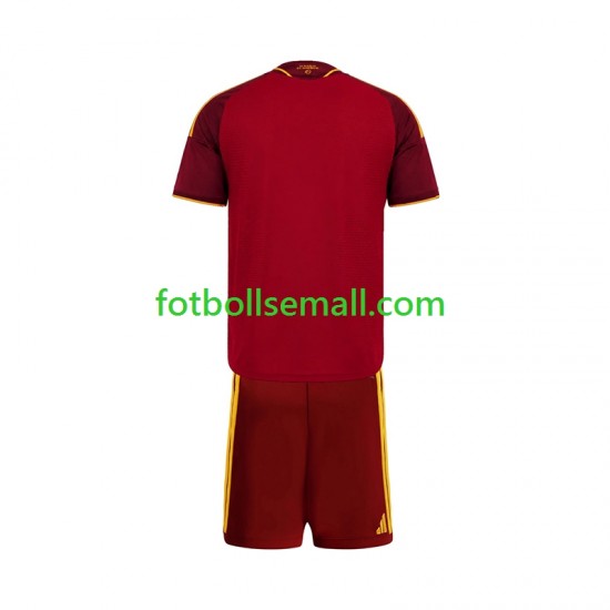 Matchtröjor AS Roma 2026-2027 Kortärmad till Barn (1:a ställ)