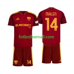 Matchtröjor AS Roma Donyell Malen 14 2026-2027 Kortärmad till Barn (1:a ställ)