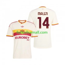 Matchtröjor AS Roma Donyell Malen 14 2026-2027 Kortärmad till Herr (2:a ställ)