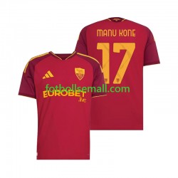 Matchtröjor AS Roma Manu Kone 17 2026-2027 Kortärmad till Herr (1:a ställ)