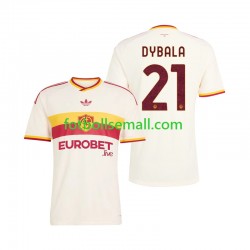Matchtröjor AS Roma Paulo Dybala 21 2026-2027 Kortärmad till Herr (2:a ställ)