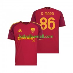 Matchtröjor AS Roma Rodrigo Mora 86 2026-2027 Kortärmad till Herr (1:a ställ)