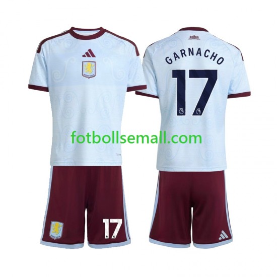 Matchtröjor Aston Villa Alejandro Garnacho 17 2026-2027 Kortärmad till Barn (3:e ställ)