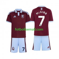 Matchtröjor Aston Villa John McGinn 7 2026-2027 Kortärmad till Barn (1:a ställ)