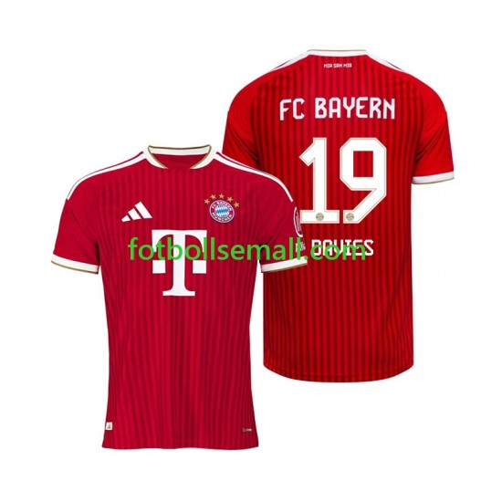 Matchtröjor FC Bayern München Alphonso Davies 19 2026-2027 Kortärmad till Herr (1:a ställ)