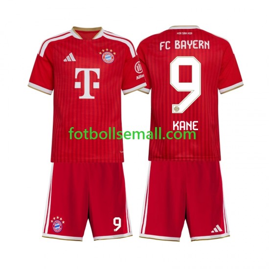 Matchtröjor FC Bayern München Harry Kane 9 2026-2027 Kortärmad till Barn (1:a ställ)
