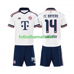 Matchtröjor FC Bayern München Luis Diaz 14 2026-2027 Kortärmad till Barn (2:a ställ)