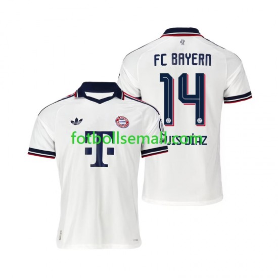 Matchtröjor FC Bayern München Luis Diaz 14 2026-2027 Kortärmad till Herr (2:a ställ)
