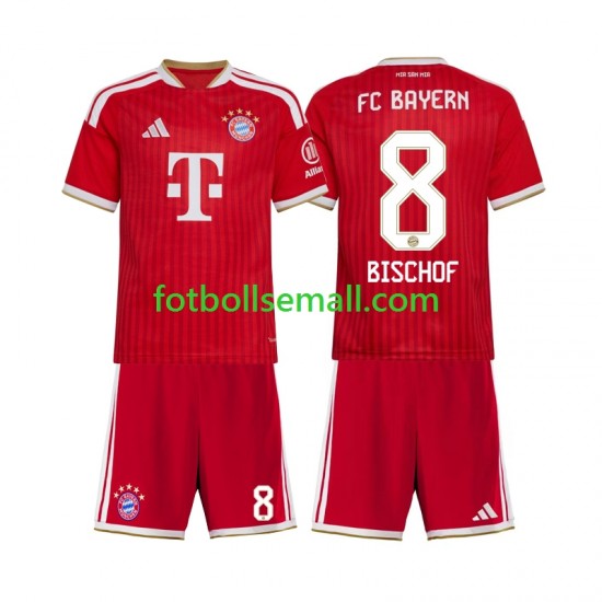 Matchtröjor FC Bayern München Tom Bischof 8 2026-2027 Kortärmad till Barn (1:a ställ)