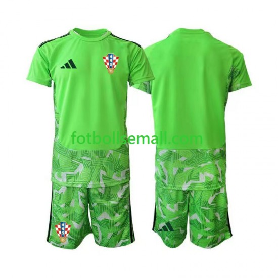 Matchtröjor Kroatien Målvaktströja 2026-2027 Kortärmad till Barn (1:a ställ)