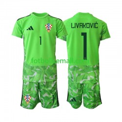 Matchtröjor Kroatien Målvaktströja Dominik Livakovic 25 2026-2027 Kortärmad till Barn (1:a ställ) Matchtröjor Kroatien Målvaktströja Dominik Livakovic 25 2026-2027 Kortärmad till Barn (1:a ställ)