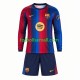 Matchtröjor FC Barcelona 2026-2027 Långärmad till Barn (1:a ställ)