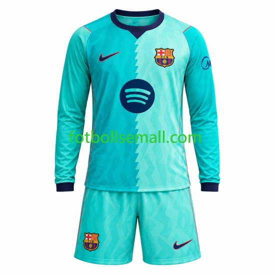 Matchtröjor FC Barcelona 2026-2027 Långärmad till Barn (3:e ställ)