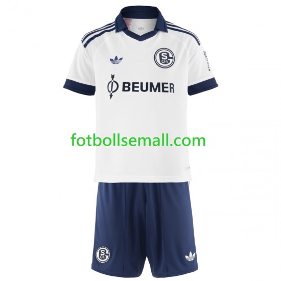 Matchtröjor Schalke 04 FC 2026-2027 Kortärmad till Barn (2:a ställ)