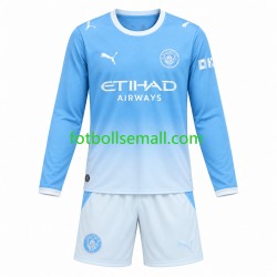 Matchtröjor Manchester City 2026-2027 Långärmad till Barn (1:a ställ)