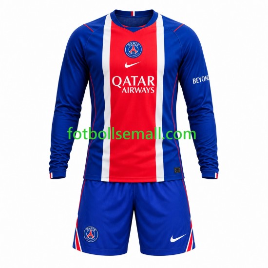 Matchtröjor Paris Saint-Germain 2026-2027 Långärmad till Barn (1:a ställ)