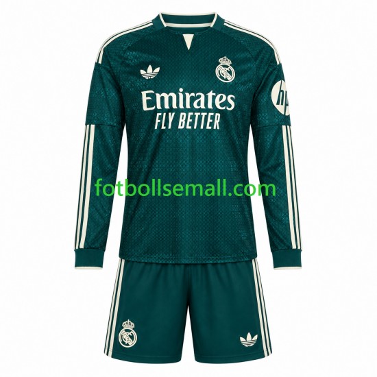 Matchtröjor Real Madrid 2026-2027 Långärmad till Barn (2:a ställ)