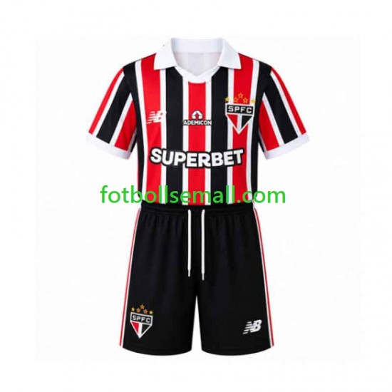 Matchtröjor São Paulo 2026-2027 Kortärmad till Barn (2:a ställ)