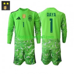 Matchtröjor Spanien Målvaktströja David Raya 1 2026-2027 Långärmad till Barn (3:e ställ) Matchtröjor Spanien Målvaktströja David Raya 1 2026-2027 Långärmad till Barn (3:e ställ)
