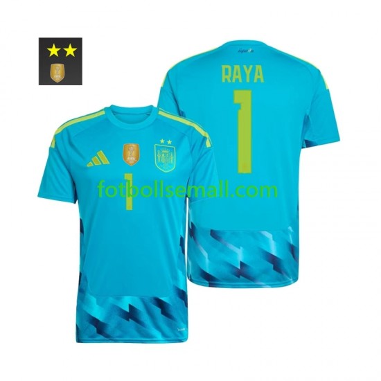 Matchtröjor Spanien Målvaktströja David Raya 1 2026-2027 Kortärmad till Herr (1:a ställ)