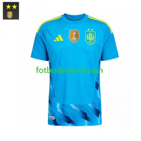 Matchtröjor Spanien Målvaktströja 2026-2027 Kortärmad till Herr (1:a ställ)